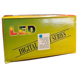 Instalație Crăciun Turturi – 15 m, 320 LED V5, Culoare Albastru, Fir Transparent, Perdea cu Franjuri, Interconectabilă, Interior/Exterior - Img 5
