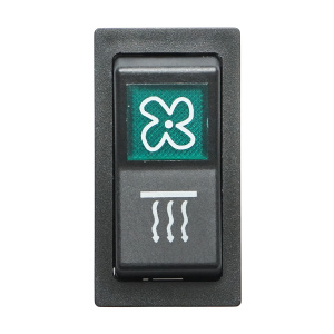 Intrerupator pentru incalzire si ventilatie universal, Cod: DISKX23 - Img 1