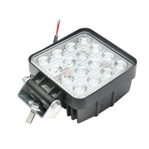 Lampa cu 16 LED-uri 10-30V 48W unghi radiere 30 de grade tip spot 108x108x57mm, Cod: BK69017S, Brand: BRECKNER GERMANY - Img 2