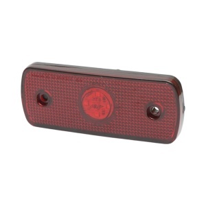 Lampa gabarit laterala slim LED 12-24V rosie 108x43.5x12mm Breckner Germany, BK98677 - Img 3
