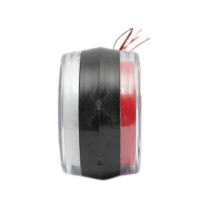 Lampa gabarit LED 12/24V pentru oglinda camion rosu/alb FR0332RW, Cod: BK69862, Brand: BRECKNER GERMANY - Img 5