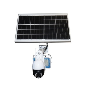 Lampa LED 200W cu panou solar 50W si camera supraveghere WIFI , Cod: BK69683,Brand: BRECKNER GERMANY - Img 2