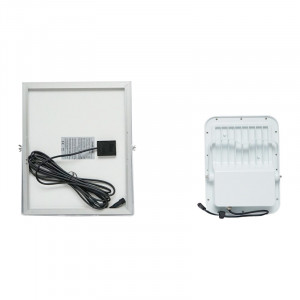 Lampa LED cu panou solar policristalin, 12W, senzor de miscare si telecomanda, Cod: BK87485 Echivalență: DISDW63, Breckner Germany - Img 3