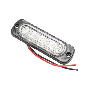 Lampa LED laterala de gabarit alba 12-24V FR0271, Cod: BK69565, Brand: BRECKNER GERMANY - Img 4