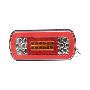 Lampa stop spate LED 12V dreptunghiulara 230x105x55mm , Cod: BK98662, Breckner Germania - Img 1