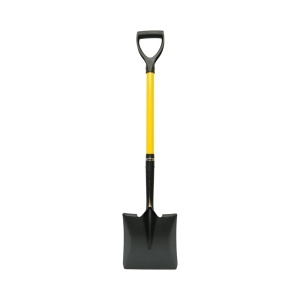 Lopata otel dreapta 235x275x1020mm, coada din fibra de sticla cu maner D Crownman, BK00407 - Img 5