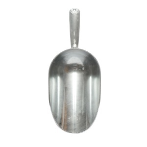 Lopata, scafa pentru hrana, din aluminiu 26x14x9cm, DISKL12 - Img 2