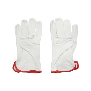 Manusi protectie din piele de capra albe Nr 10, Cod: BK78019, BRECKNER GERMANY - Img 3