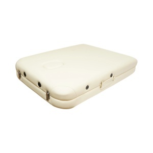 Masa de masaj pliabila portabila 2 zone, cadru lemn, spuma 5cm, inaltime 55-76cm, piele ecologica crem 60x213cm THOR, THOR, 40TH432 - Img 11