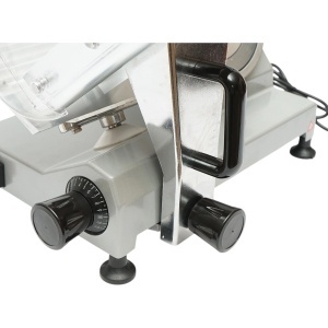 Masina de feliat carne si mezeluri electrica 150W, 220V, grosime reglabila 0.2-12mm, diametru lama 250mm, DISGN81 - Img 9