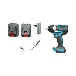 Masina de insurubat cu impact 1/2 inch, 2 acumulatori 21V, 3Ah Li-ion, LED, cuplu 800Nm, motor fara perii (brushless) Breckner Germany, BRECKNER GERMANY, BK92495 - Img 5