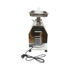 Masina de tocat carne electrica inox 2000W, 220V, capacitate 250 kg/h, adaptor carnati, 1 sita si 1 cutit incluse 410x240x450mm, DISVG64 - Img 4