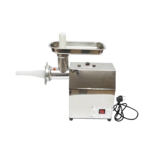 Masina de tocat carne electrica inox + aluminiu 1200W, 220V, capacitate 100 kg/h, adaptor carnati, 1 sita si 1 cutit incluse 340x185x365mm, DISVG61 - Img 3