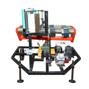 Masina infoliat baloti 500/610x700mm cu motor pe benzina HONDA GX160 4.8CP, Cod: 40TH156, pornire sfoara, Brand: THOR - Img 4