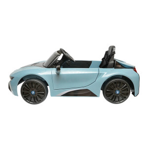 Masinuta electrica cu telecomanda, pentru copii, BMW i8 coupe, 6V/7Ah, JE1001, cu scaun piele, Cod: DISLF27, Lean Cars - Img 4