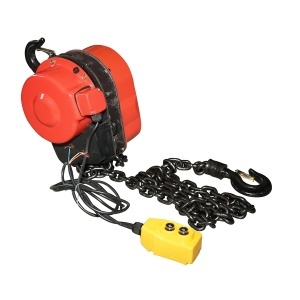 Palan electric otel 380V, 500W cu lant 3m, sarcina maxima 2000kg, carlig cu siguranta 3T Breckner Germany , Cod: BK76115 - Img 2