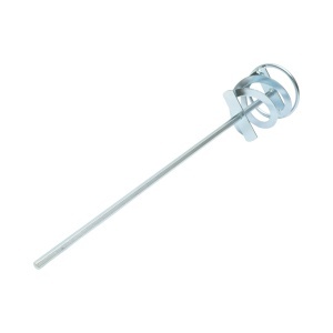 Paleta turbo, amestecator vopsea, adeziv, mortar cu tija hexagonala 400x80x8mm , Cod: BK79924, Breckner Germania - Img 3