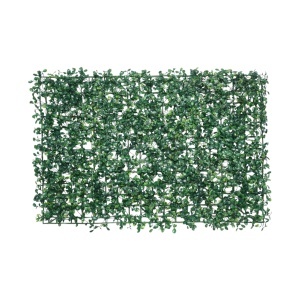 Panou gard viu artificial verde decorativ cu frunze mici 40x60x3cm, BK99235 - Img 2