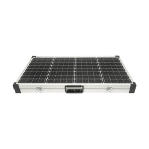 Panou solar 120W fotovoltaic monocristalin tip valiza cu regulator de tensiune 12/24V 20Ah 2 USB-uri, Cod: BK87478, Brand: BRECKNER GERMANY - Img 4