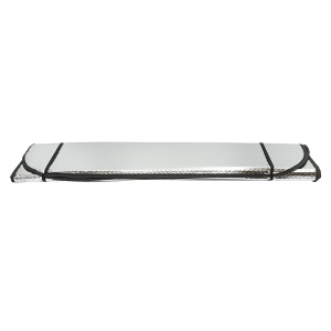 Parasolar parbriz auto 140x70cm folie de aluminiu si ventuze de fixare, Cod: BK78938, Brand: BRECKNER GERMANY - Img 2