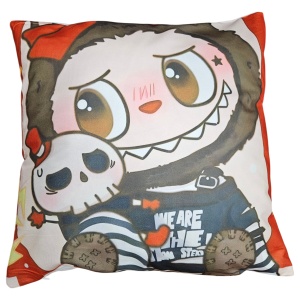 Pernă Decorativă Labubu 45×45 cm – Față de Pernă + Umplutură (Model 4)
