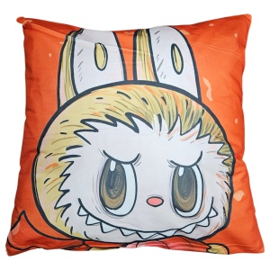 Pernă Decorativă Labubu 45×45 cm – Față de Pernă + Umplutură (Model 9)
