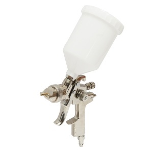 Pistol de vopsit cu aer comprimat 600ml, duza 2.5mm, debit 400ml/min, presiune max. 4 bar , Cod: BK76135 - Img 1