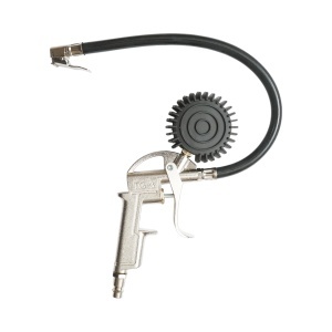 Pistol umflat roti cu furtun si manometru mecanic 0-15 bar, DISRK61 - Img 2
