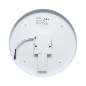 Plafoniera LED 24W, 220V, lumina reglabila 3CCT 3000K/4000K/6500K, corp rotund 180x40mm IP20 , Cod: BK79811, Marca: BRECKNER GERMANY - Img 4