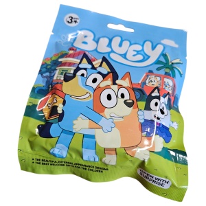 Plic Supriză Bluey – Figurină Colecționabilă + 3 Cartonașe