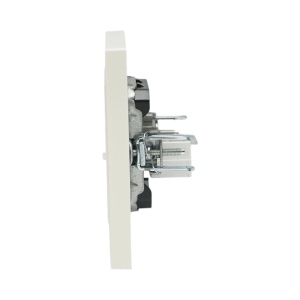 Priza internet RJ45 alba incastrata ABS 80x80mm, DISRP34 - Img 5