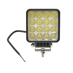 Proiector LED patrat combo 12-80V, 42W carcasa aluminiu 107x107x40mm, BK79845
