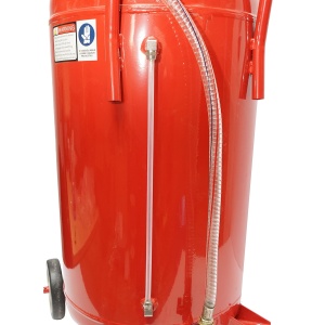 Recuperator de ulei 80L cu palnie si sistem de golire pneumatic , Cod: BK87043, - Img 8