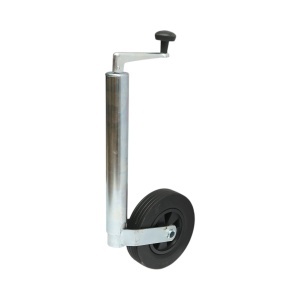 Roata de sprijin remorca 200x50mm, diametru tub 48mm, reglabila 570-800mm, sarcina maxima 136kg Breckner Germany, BK93159 - Img 2