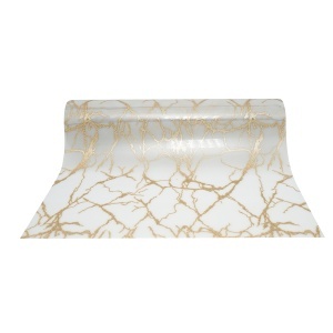 Rola folie protectie masa decorativa PVC siliconizat 0.8x20m, grosime 1.2mm, model marmura Breckner Germany - Img 2