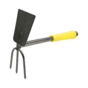 Sapaliga dubla de gradina din otel carbon 180x300mm, maner ergonomic PP Crownman, BK00412 - Img 4