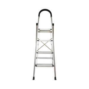 Scara aluminiu pliabila, 4 trepte antiderapante, sarcina maxima 150 Kg, inaltime 143cm , Cod: DISPN84, Marca: CROWNMAN - Img 5