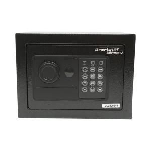 Seif mobila cu inchidere electronica si 2 chei 230x170x170mm Breckner Germany, BRECKNER GERMANY, BK76272