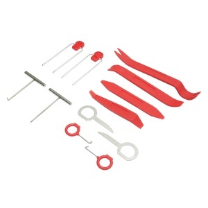 Set 12 instrumente pentru demontare radio, tapiterie, interior auto Breckner Germany, BRECKNER GERMANY, BK78749