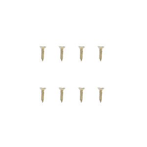 Set 2 balamale mobilier, ascunsa 50x36mm, zincat cu suruburi, Cod: DISLU06 - Img 4