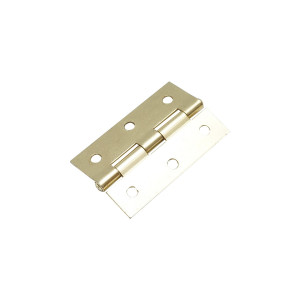 Set 2 balamale mobilier, ascunsa 75x49mm, zincat cu suruburi, Cod: DISLU08 - Img 2