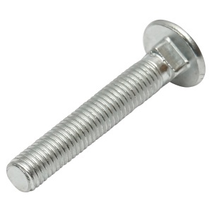 Set 50 buc surub zincat pentru plug DIN 603 M10x60mm, BRECKNER GERMANY, BK90765 - Img 2