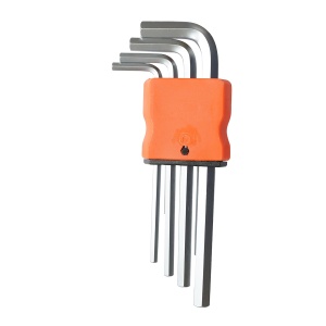 Set 9 chei imbus hexagonale 1.5-10mm cu brat lung din otel forjat nichelat, Cod: DISPY25 - Img 2