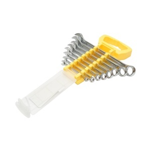 Set chei combinate fixe si inelare 6-19mm otel carbon 8 piese Crownman, DISUF34 - Img 2