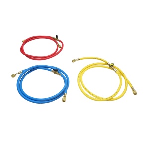 Set furtun cu robinet 180 cm 3 culori pentru incarcare freon R-410a, Cod: DISMW45, Brand: AUTOSPEED - Img 2