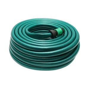Set rola 20m furtun gradina PVC impletit 3/4 inch cu duza stropit reglabila, conectori si adaptor robinet 3/4 inch Breckner Germany, BRECKNER GERMANY, BK99049 - Img 3