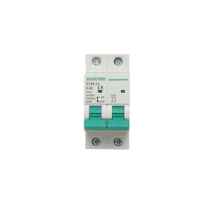 Siguranta automata tip intreruptor 2P, 10A 400VAC, Cod: DISMB35, Brand: SUNTREE - Img 1