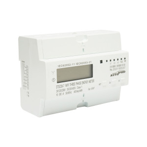 Smart Meter trifazic 380V, 80A, DTS238-7 WIFI compatibil cu Tuya, Smart Life, contor inteligent energie si putere electrica, Cod: DISLK76, Brand: AUTOSPEED - Img 3