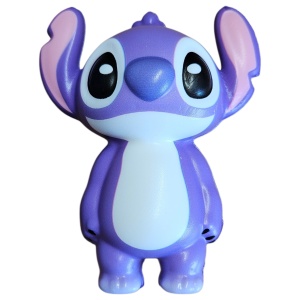 Squishy Stitch Violet – 10 cm, Jucărie Antistres Drăgălașă