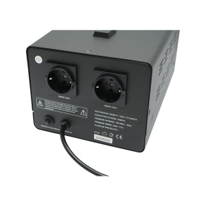 Stabilizator automat de tensiune 2000VA monofozic cu servomotor, Cod: BK69777,Brand: BRECKNER GERMANY - Img 5